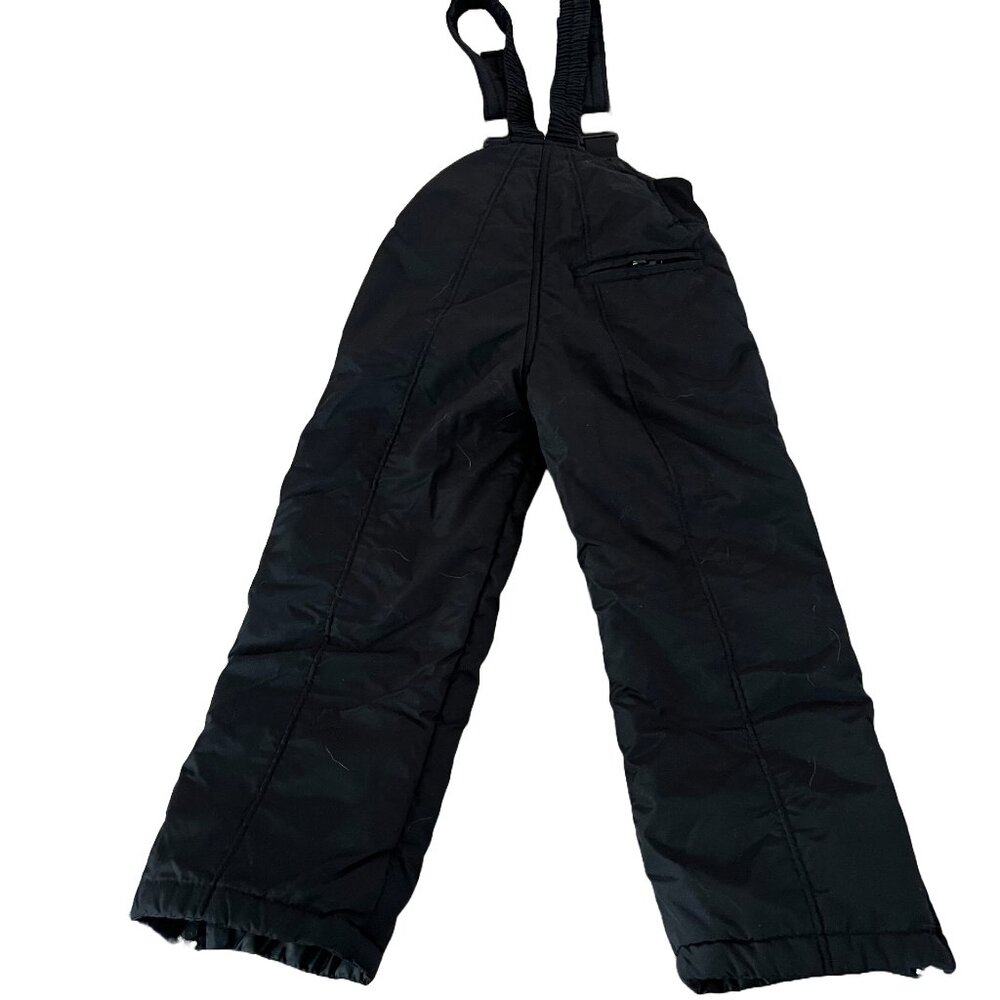 Ice Blue WinterWear Kid's Medium (6) Black Snow Bib